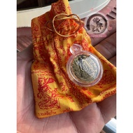 Lp Liew 龙婆柳💰招财龟钱袋Phaya Tao Money Bag