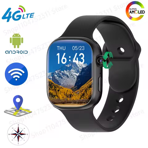 S10 MAX Smartwatch 2.29inch Android 5G CD99 S9 S10 Smart Watch Men With Rotary Camera GPS whatsapp T