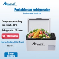 Alpicool fridge K18/K25 Car Refrigerator 18L/25L 冰箱 mini fridge Outdoor Portable Car Home Dual-use 小冰箱 Small Refrigerator