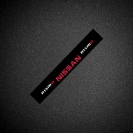 สติกเกอร์ตกแต่งกระจกรถ Nismo Nissan Front Glass Sunshade Sticker ตกแต่งรถยนต์ ตกแต่งภายในรถ เครื่องป