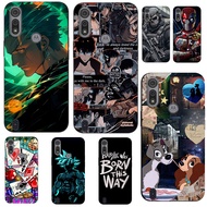 For Motorola Moto E6S E6i Case Phone Cover Protective Soft Silicone Black Tpu Case Nice phone case