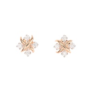 【二手】Tiffany & Co.) Jean Schlumberger Lin 耳環，950白金/18K黃金 (Pt950/K18YG)
