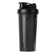 600ml Shaker Bottle 20oz Protein Shaker Plastic Bottle Portable Fitness Bottle for Fitness Enthusias