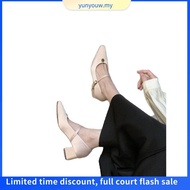 【NEW】Lyden Mary Jane Series (sling back) 6cm pump heels - Beige//Khaki//Brown