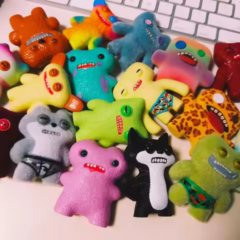 Original Fuggler Blind Box Blind bag Collectible Figures Funny Ugly Monster PVC Toys 6.5cm