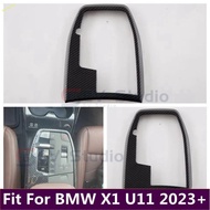【BMW X1】Transmission Stalls Shift Gear Box Panel Decoration Frame Cover Trim Fit For BMW X1 U11 2023 2024 Interior Accessories