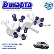 DURAPRO Nissan NAVARA D40 Polyurethane Rear leaf Spring Bush Set