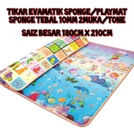Tikar Sponge Evamatik/PlayMat For Children/Cartoon Waterproof Carpet Baby Crawling Mate Saiz 180CM x