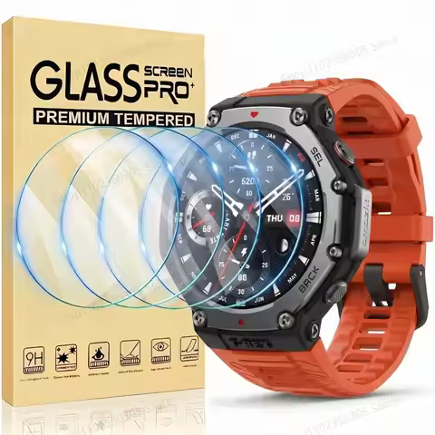 For Amazfit T Rex 3 Pro 2 Screen Protector Tempered Glass for Amazfit T Rex 3/ T Rex 3 Pro/ T Rex 2 