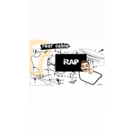 HONDA CIVIC/FC1/6/TEA/TBA BONNET CABLE FRONT/REAR