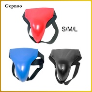 Gepnoo Groin Guard Jockstrap Crotch Protector Waterproof Groin Support PU Abdominal