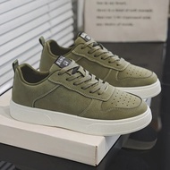 Cheap Green Man Urban Sneakers Big Size 48 Platform Men’s Skateboarding Shoes Harajuku Low Cut Male 