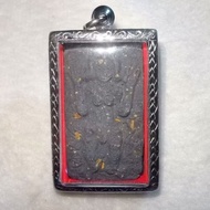 𝗚𝗼𝗱𝗱𝗲𝘀𝘀 𝗞𝗮𝗹𝗶 𝗔𝗺𝗺𝗮𝗻 🕉️ (Handmade Mold) 迦梨娘女神 早期手工模粉牌 Be2552 (2009) By LP Tao (Yangkam Cemetery Monk)