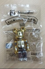 medicom bearbrick be@rbrick 100% skytree 晴空塔週年限定 電鍍金