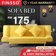 💖☫☼FINSSO: IDRIS Living room 2 in 1 Foldable Sofa Bed (2 seater or 3 seater or 4 seater)