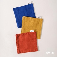 Cloth coaster - aesthetic water-absorbent cloth coaster - custom coaster | ROTE Living