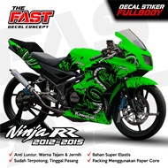 Striping Ninja 150 RR new DRAGON Custom Fullbody 2012 - 2015 Stiker Variasi Kawasaki Ninja RR Baru