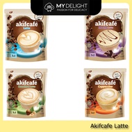 (30g x 10Stick) Akifcafe Latte Original Mocha Hazelnut Cappuccino SG Ready Stock MyDelight Nescafe S