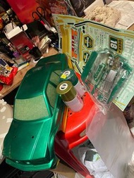 剛完成 全新 雙星 田宮 1/10 Tamiya  Mercedes-Benz 190E 上色車殼 合TT01 TT02 190mm 車架用 灣仔集𢦓中心交收