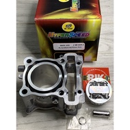 Y15ZR/NVX155/Y16ZR (57/58mm) HYPER SPEED BLOCK ORIGINAL (HLY)+(HPSP) FORGED PISTON (FJN) (57/58mm) S