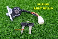 SUZUKI BEST RC110 FRONT MAIN SWITCH HANDLE KEY FRONT KUNCI DEPAN SET BEST110 RC 110 BEST 110