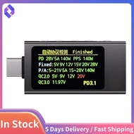 Charger Capacity Tester Meter KWS-X1 Type-C DC 4-30V 0-12A Volt Voltage Current Monitor Power Bank