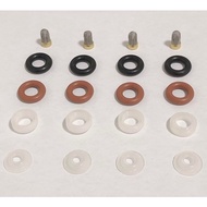 Honda Civic Dimantion D17 ES Injector Repair Kit Stainless Steel Filter Oil E85 E20 91 95 1 Set Of 2