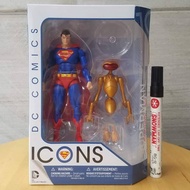 Original Superman Dc comics Dc icons action figure toy 7 inches tall