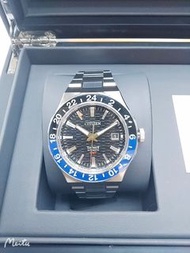 Citizen Series 8 系列 GMT 41mm  黑色錶盤黑藍雙色外圈不鏽鋼男士腕錶  NB6031-56E  有現貨  日本製造 Made in Japan   有保養