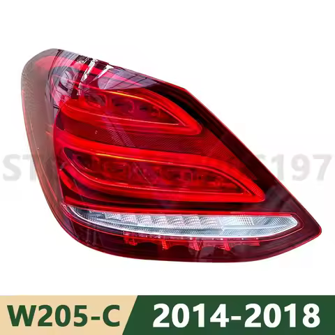 for 2014-2018 W205 Mercedes Benz C180 C200 C250 C260 C300 C350 C400 C43 C63 AMG LED Taillight Rear L