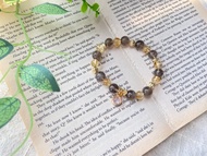 黃塔晶/茶晶 招財。解憂。天然水晶手鍊