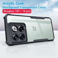 Casing For Oneplus 10 pro 10 T 10pro 10t Oneplus10pro Oneplus10t Transparent TPU Bumper Acrylic Phone Case Armor Shockproof Back Cover