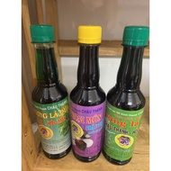 Combo of 3 bottles (Pandan leaf flavor, taro, pandan leaf flavor syrup)