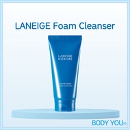[LANEIGE] Homme Active Water Foam Cleanser 150ml Facial Moisture Locking Cream for Sensitive, Dry Sk