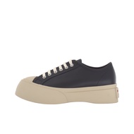 MARNI Pablo Leather Low top Stylish Skateboarding Shoes Womens Black SNZW003020P272200N99