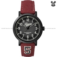 TIMEX TW2P83200 Men's Analog Watch Originals University Collegiate Athletic-Inspired 42mm Leather Bl