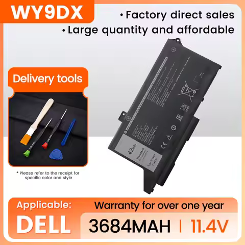 WY9DX Laptop Battery For Dell Latitude 5520 5420,Precision 3560,P104F P137G,01K2CF,075X16,0WK3F1,005