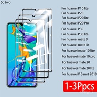 LP-8 🧼CM Full Cover Tempered Glass For Huawei P30 P20 P10 lite Pro P Smart 2019 Screen Protector Glass For Huawei Mate 1