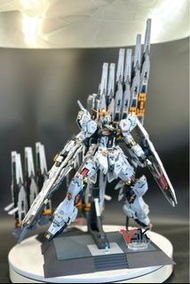 高達全上色完成品  農場主 1/100 Nu Gundam Bandai hg rg pg 60 144 解體匠機 ver ka 育膠樂園 財喵喵 mgsd gk metal build robot