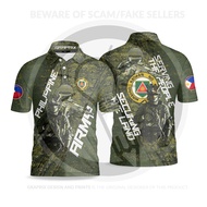 Army V3 Tactical Polo Shirt Full Sublimation