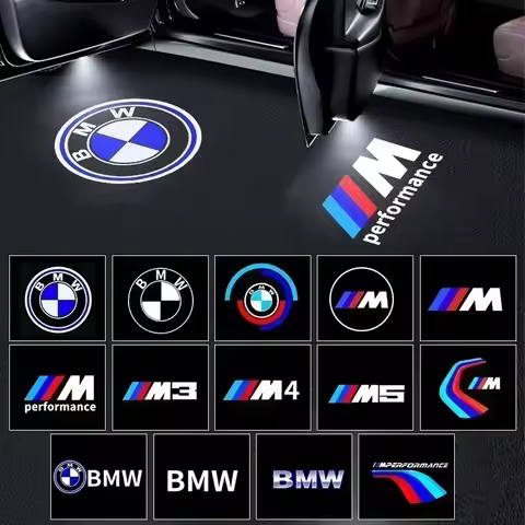 For BMW M X3 X5 X6 Led Car Door Light For BMW X1 E84 X3 E83 F25 M3 X2 E90 E91 E60 E70 X5 X6 Auto Log