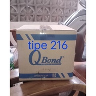 Q BOND white glue TYPE 216 WEIGHT 5 KG