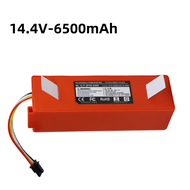 แบตเตอรี่หุ่นยนต์ดูดฝุ่น Battery Pack 14.4V-16.8V 6500mAh For Xiaomi Roborock S4 S5 S6 S7 S51 E4
