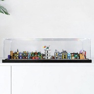 Clear Acrylic Display Case for Lego Diagon Alley™ Wizarding Shops 76444 Toy Models Dustproof Collect