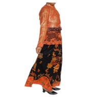 Gamis Brokat Kombinasi Batik