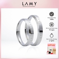 Nhẫn cặp đôi Lyz and Liam Classic Eternity Ring LL8126SV