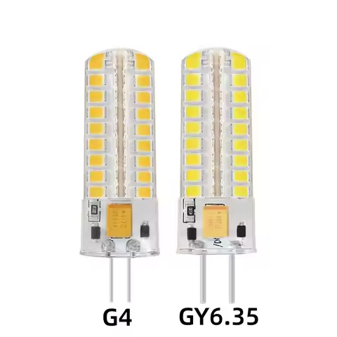 GY6.35 LED Lamps 12V 220V 6W 9W 12W G4 Corn Light Bulb Droplight Chandelier 2835SMD G6.35 Led Bombil
