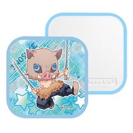 鬼滅之刃 鬼滅の刃 正版 桌上 正方形 Q版 吸水 杯墊 餐具 木棉花 鬼殺隊 惡魔殺手 嘴平伊之助 (D款)