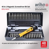 Wiha zai hause 44624 Micro-bit Set 40 in 1 Electrostatic Dissipative Screwdriver Bit Set with Extens