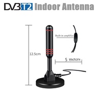 Antenna Indoor UHF  30dBi With Built in Amplifier Dual Signal Booster For DVB T2 Decoder / Digital T